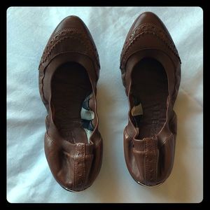 Burberry flats brown size 5